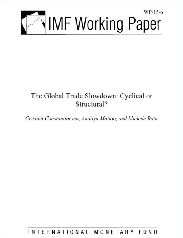 The Global Trade Slowdown cover
