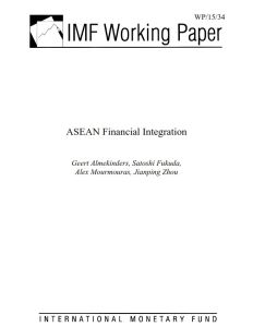 ASEAN Financial Integration