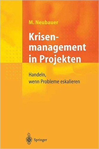 Krisenmanagement in Projekten cover