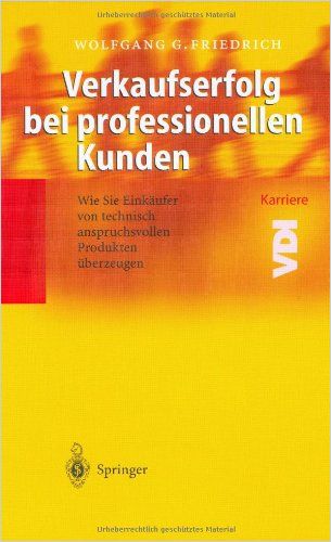 Verkaufserfolg bei professionellen Kunden cover