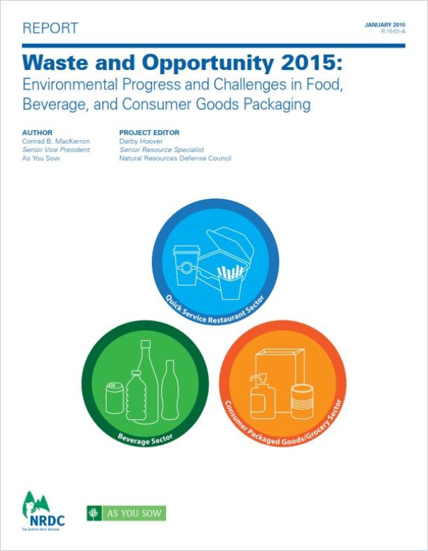 Waste and Opportunity 2015 cover