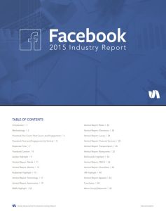 Facebook 2015 Industry Report