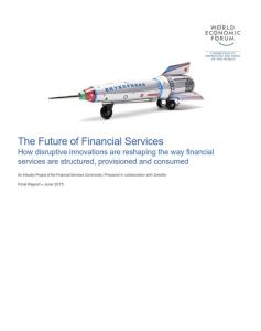The Future of Financial Services