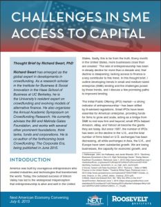Challenges in SME Access to Capital