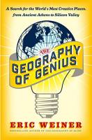 The Geography of Genius