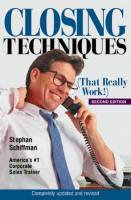 Closing Techniques