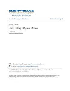 The History of Space Debris