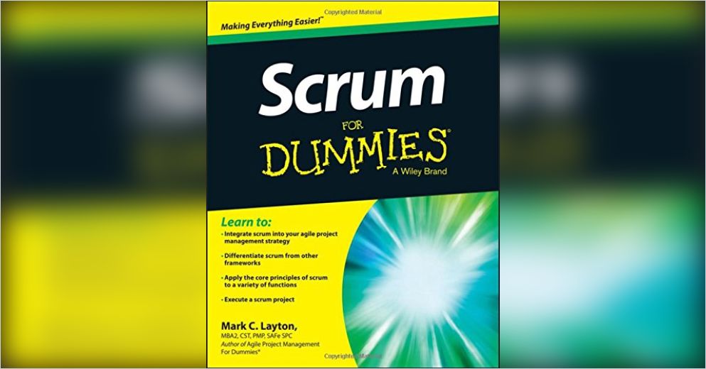 Scrum For Dummies Version Anglaise Resume Gratuit Mark C Layton