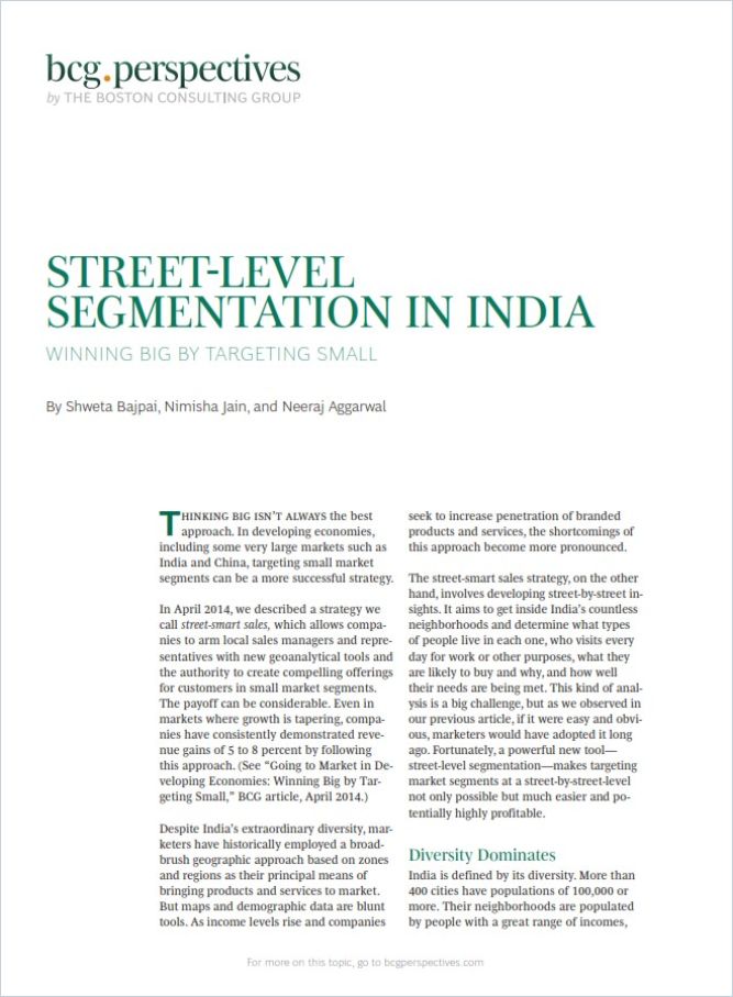 Street-Level Segmentation in India cover