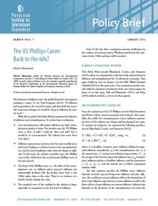 The US Phillips Curve