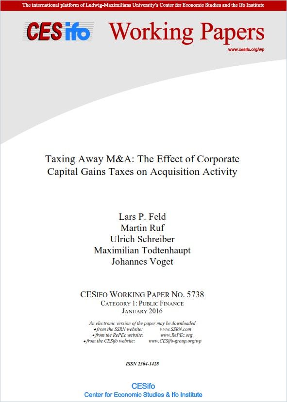 Taxing Away M&A cover