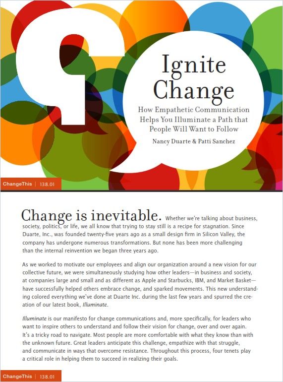 Image of: Ignite Change