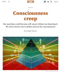 Consciousness Creep