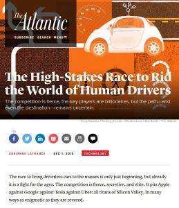Das große Rennen um die Abschaffung menschlicher Autofahrer