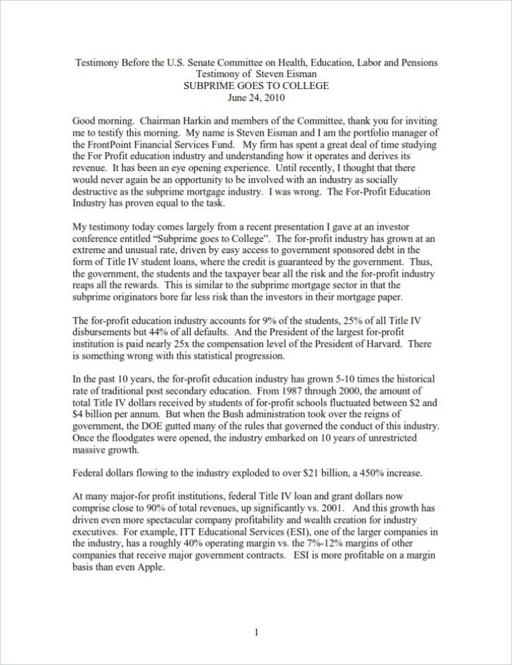 Subprime Goes to College cover