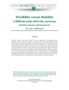 Flexibility versus Stability