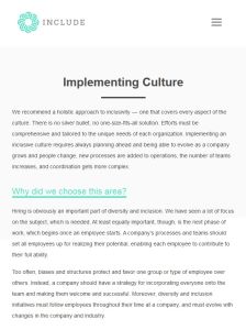 Implementing Culture