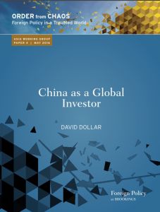 China as a Global Investor