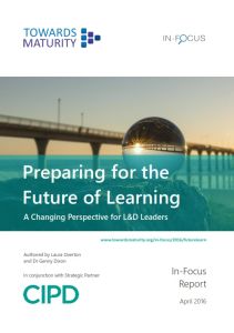 Preparing for the Future of Learning