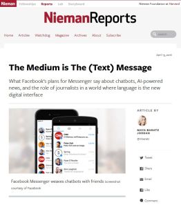 The Medium Is the (Text) Message