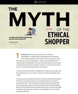 Das Märchen vom ethischen Konsum