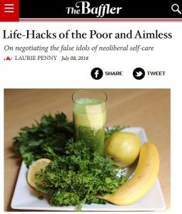 Life-Hacks of the Poor and Aimless