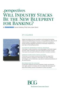 Will Industry Stacks Be the New Blueprint for Banking?