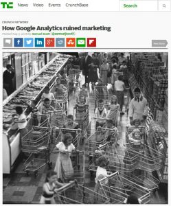 How Google Analytics Ruined Marketing