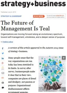 The Future of Management Is Teal