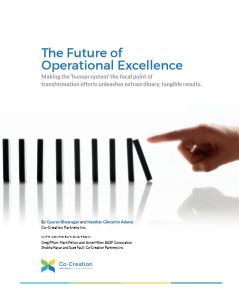 The Future of Operational Excellence