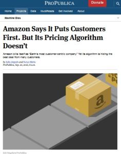 Amazon Says It Puts Customers First. But Its Pricing Algorithm Doesn’t.