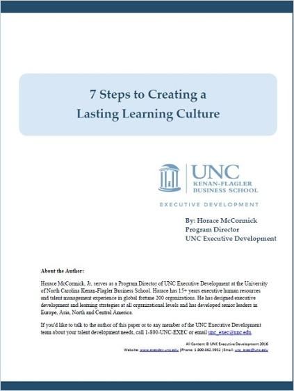 Image of: 7 Steps to Creating a Lasting Learning Culture