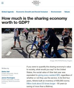How Much Is the Sharing Economy Worth to GDP?