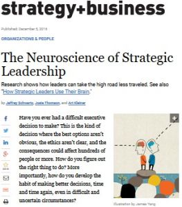 The Neuroscience of Strategic Leadership