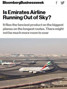 Is Emirates Airline Running Out of Sky?