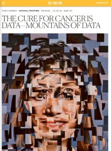 The Cure for Cancer Is Data – Mountains of Data