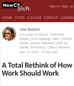 A Total Rethink of How Work Should Work