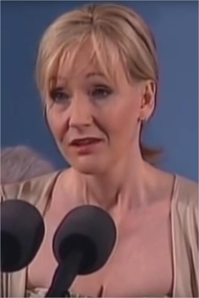 Image of: J.K. Rowling Harvard Commencement Speech