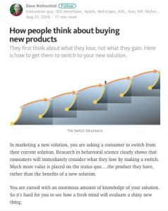 How People Think About Buying New Products