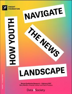How Youth Navigate the News Landscape