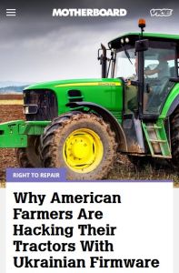 Why American Farmers Are Hacking Their Tractors with Ukrainian Firmware