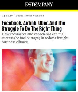 Facebook, Airbnb, Uber, and the Struggle to Do the Right Thing