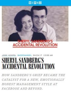 Sheryl Sandberg's Accidental Revolution