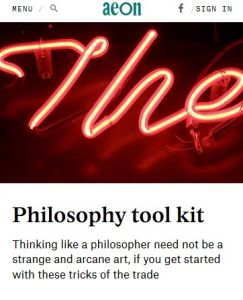 Philosophy Tool Kit