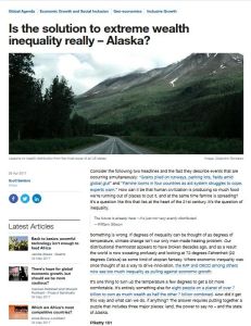 Is the Solution to Extreme Wealth Inequality Really &ndash; Alaska?