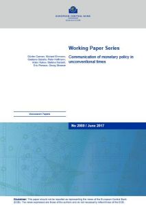 Communication of Monetary Policy in Unconventional Times