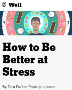 How to Be Better at Stress