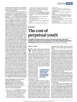 The Cost of  Perpetual Youth