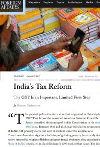 India's Tax Reform