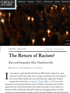 The Return of Racism?